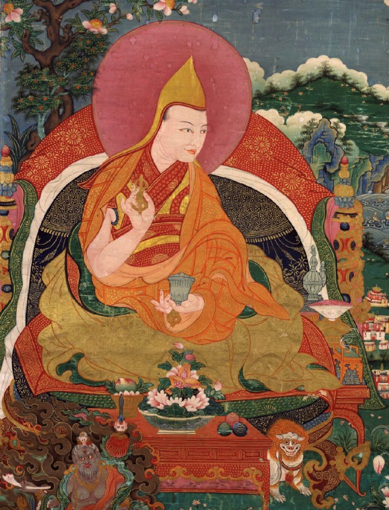 第三世达赖喇嘛索南嘉措唐卡