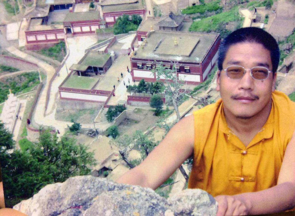 尖扎县僧人贡确嘉措 图片由消息人士提供