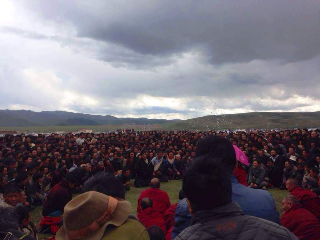 遭镇压后更多民众加入了集会行列 6月4日 受访人提供