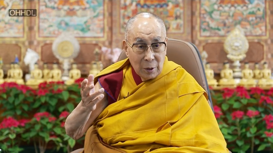 达赖喇嘛：建立世界和平唯一途径是慈悲，并非武力