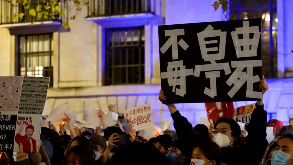 世界多个国家与人权组织对中国多地发生的抗议活动表达声援