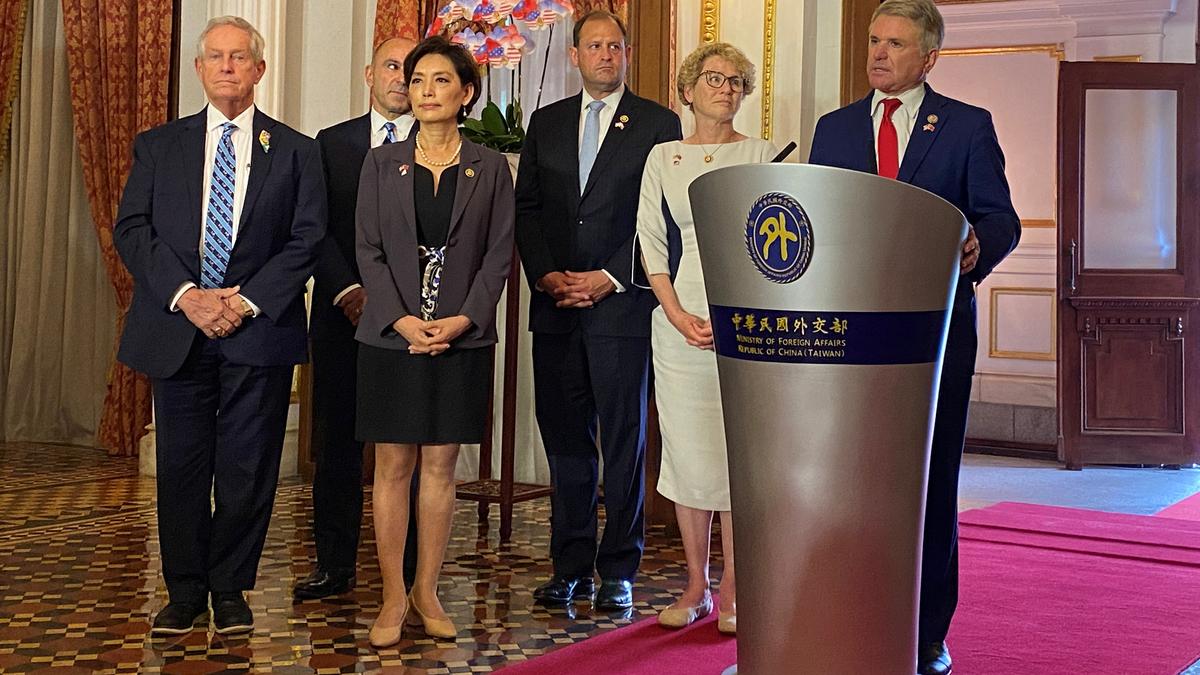 美国国会代表团访台讨论两国关系及其他重要议题- VOT