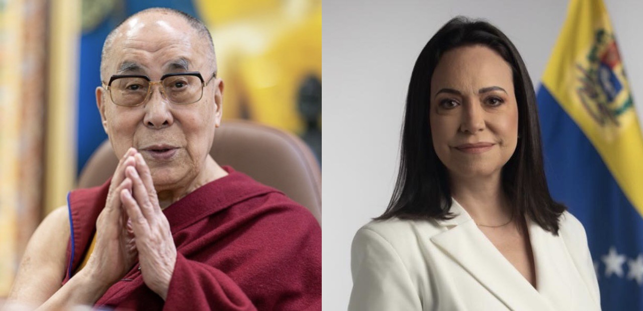 达赖喇嘛致函祝贺2025年度诺贝尔和平奖得主- VOT